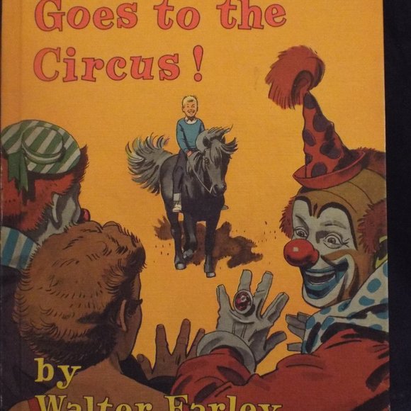 Vintage 1963 Little Black Goes to the Circus! H/C Book by Walter Farley - Picture 1 of 4